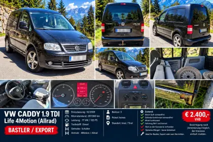 VW Caddy 1.9 TDI Allrad