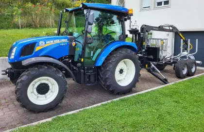 New Holland T 4.75S, Bj. 2023, Pühringer Kipper 3518
