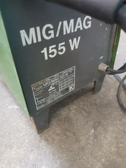 Schutzgasschweißgerät MIG/MAG 155 W