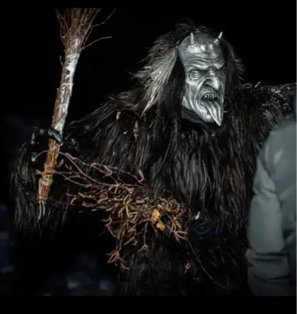 Krampusfell, Ziegenfell, Fell