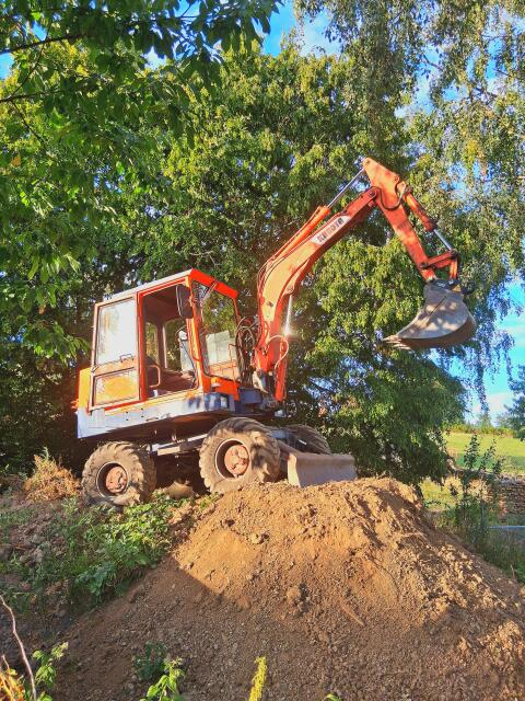 Kubota KH16W Mobilbagger