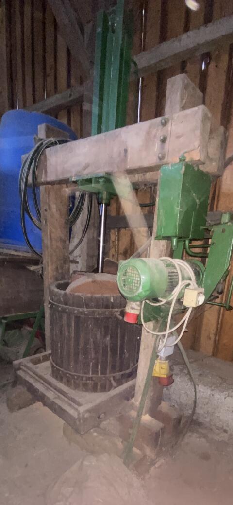 Hydraulische Mostpresse