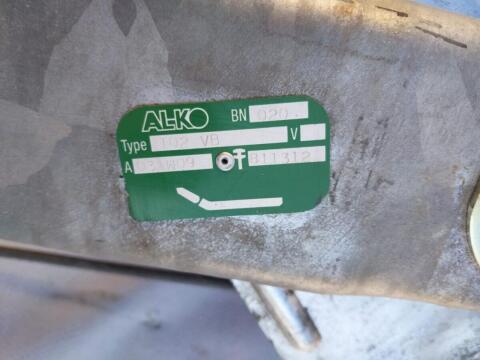 Höhenverstellbare Auflaufeinrichtung AL-KO Typ 101VB