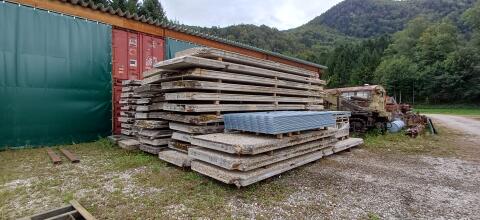 Betonwände, Sichtschutzwände