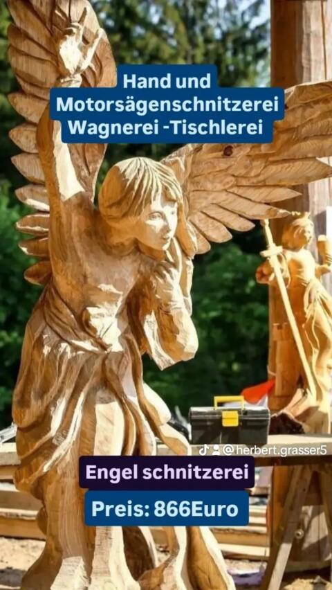 Engel aus Holz
