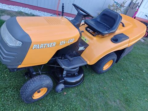 Rasentraktor, Rasenmähertraktor, Partner, Heckauswurf, CRD-125