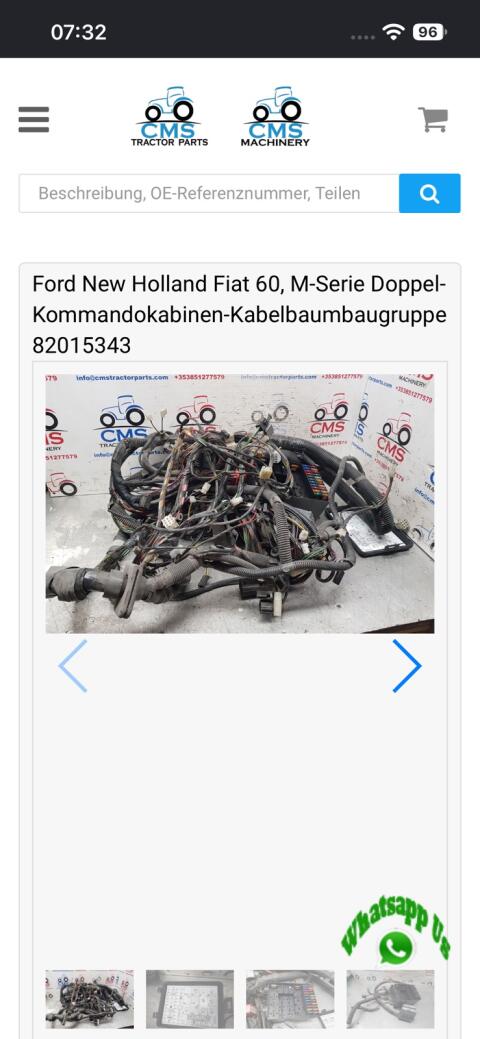 Suche Kabelbaum für New Holland M135 Range Command