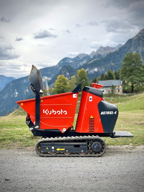 Kubota KC70-4 SL Kettendumper Raupendumper, Bj. 2022