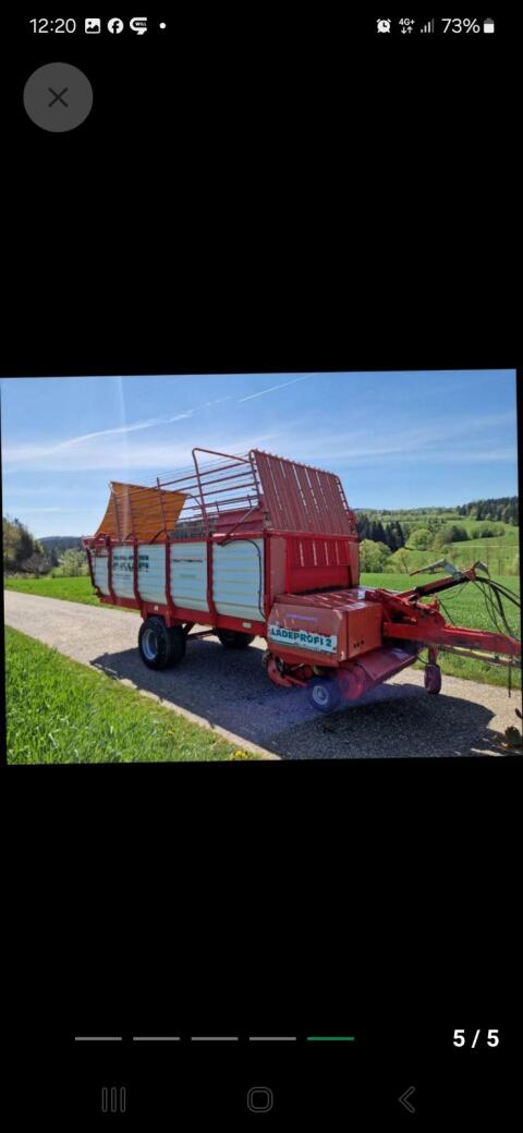 Ladewagen Pöttinger Ladeprofi 2 Profimatic
