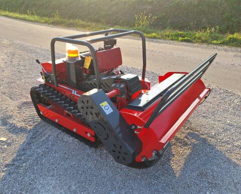 Ferngesteuerter neuer Raupenmulcher, Diesel, extremes Gelände, AMD R100