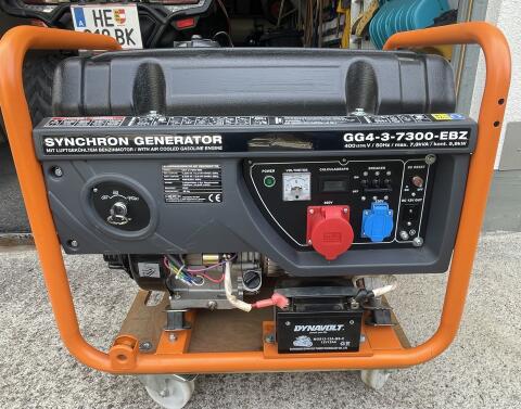 Synchrongenerator mit Benzinmotor Rotek GG4-3-7300-EBZ