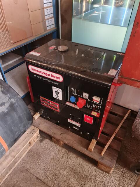 Diesel-Stromaggregat 6 kW mit Starter