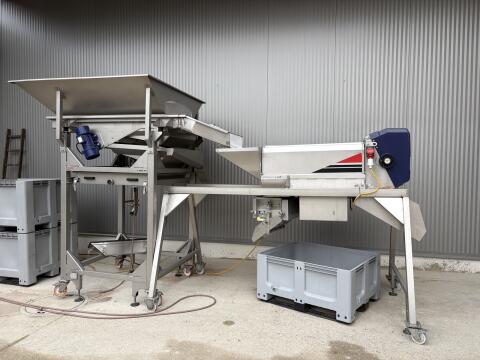 Bucher Rebler und Rütteltisch, TRV20, Delta E2