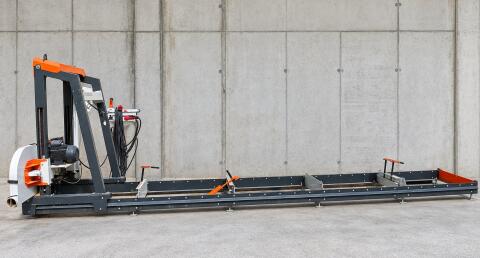 Logosol Bandsäge B751, 4,6 kW Motor, nur ca. 8 Bstd.