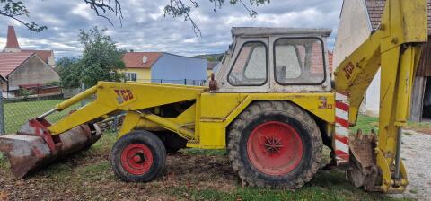 JCB 3 II Radlader mit Ladeschaufel und Tieflöffel