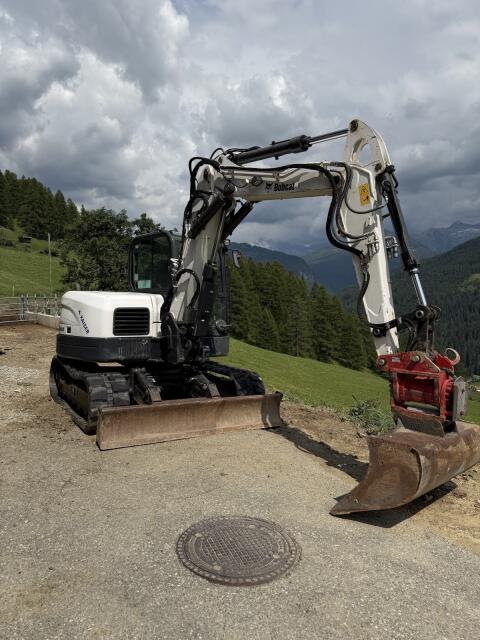 Bobcat E85 Verstellausleger mit Powertilt Vollausstattung