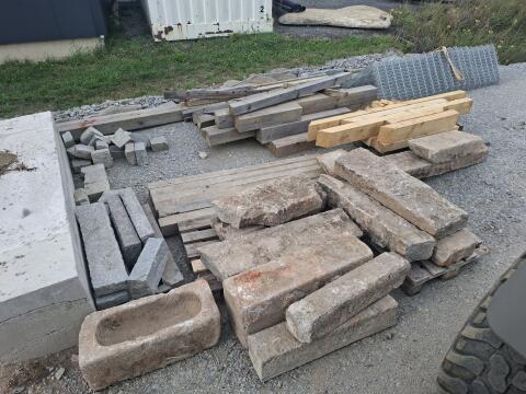 Granitsteine, Platten