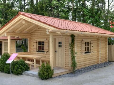 Liebesholzhäuser 70 m² mit Carport 30 m², Garnitur, Bau, Montage