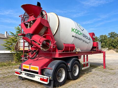 Intermix Betonmischer-Auflieger 10 m³, Deutz Motor, IMI 10 D