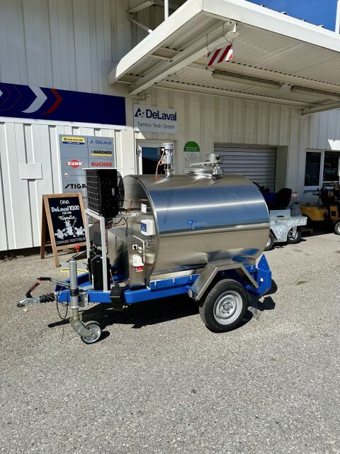 Milchtank fahrbar neu, 1.000 l, DeLaval