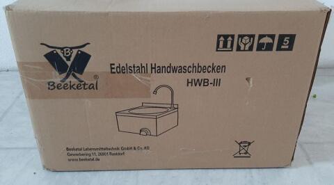 Beeketal Handwaschbecken III, neu, Modell: HWB-III