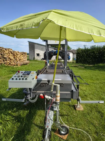 Verkaufe mobiles Sägewerk Trak Met TTP 600