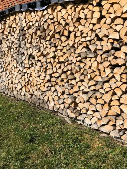 Brennholz, Hartholz trocken