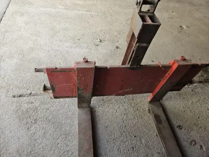 Staplergabel Frontanhängung