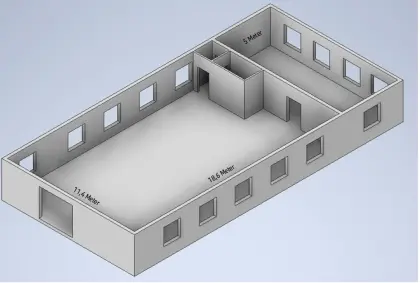 Lagerhalle zu vermieten