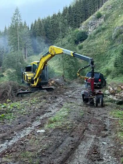Harvester KDH 40 mit Woody 40
