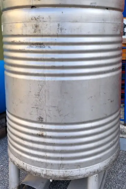 Edelstahltank 1.000 l Lebensmittel-Drucktank Wasser-Tank