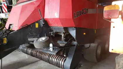 Quaderballenpresse Case LBX 431, New Holland BB 960