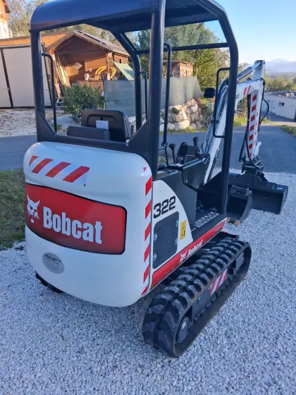 Minibagger Bobcat 322