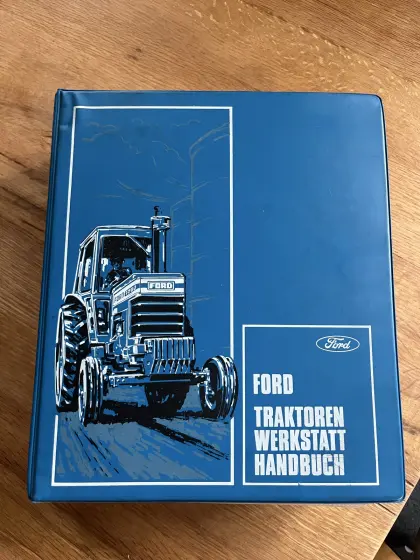 Werkstatthandbuch zu Ford Traktoren
