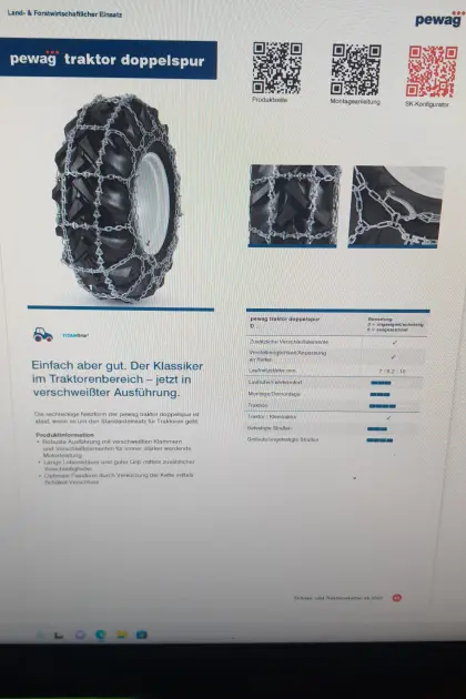 Schneekette PEWAG D 209 0 V