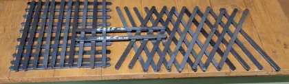 40 filigrane Metallreste 10 x 5, Länge 225 mm