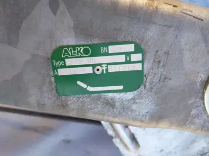Höhenverstellbare Auflaufeinrichtung AL-KO Typ 101VB