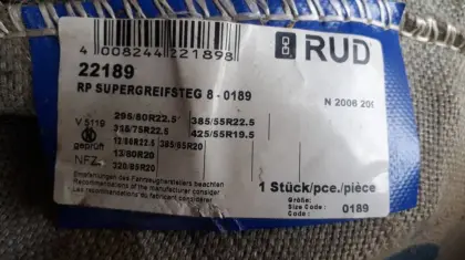 RUD Schneeketten Supergreifsteg R22,5, R20, R19,5