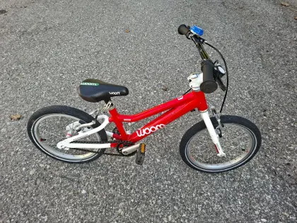 Kinderfahrrad Woom 3, rot