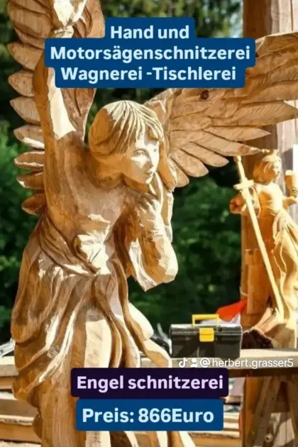 Engel aus Holz