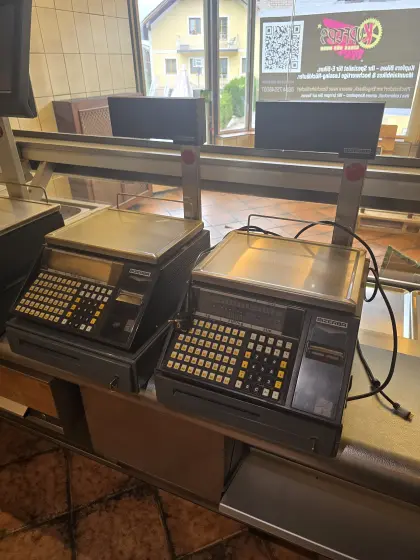 Bizerba BW 200 Ladenwaagen-Set, 2-teilig – ideal für Hofladen