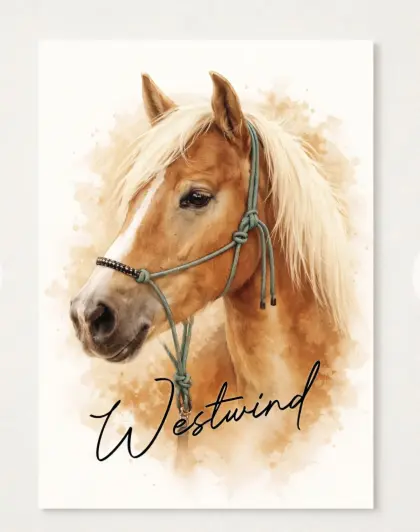 Haflinger Jährling Hengst