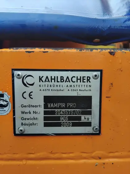 Schneepflug Kahlbacher Vampir