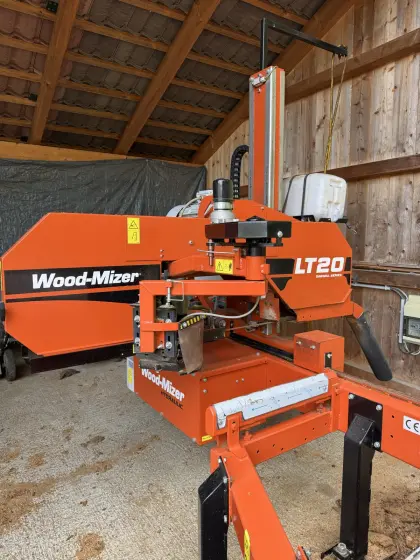 Wood-Mizer LT20, 33 Bstd., vollhydr. Sägewerk Wood-Mizer LT20