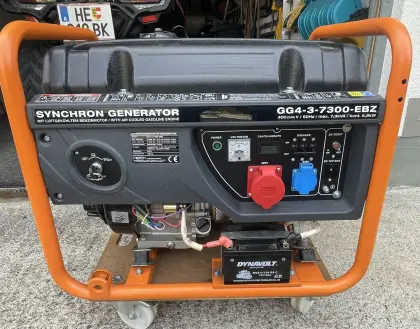 Synchrongenerator mit Benzinmotor Rotek GG4-3-7300-EBZ