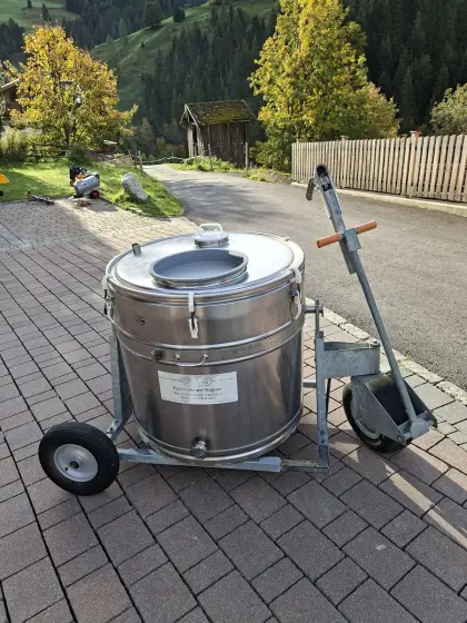 Westfalia Milchtank Typ 450 inkl. Westfalia Kühlung WET 150