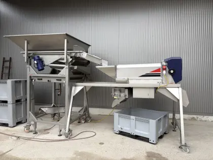 Bucher Rebler und Rütteltisch, TRV20, Delta E2