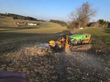 Wurzelstockfräsen, MDB Funkraupe