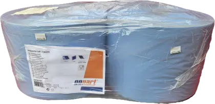 Putzpapierrolle 3-lagig 23 x 37 cm (1.000 Blatt), 2er Packung