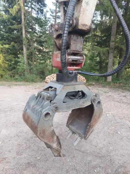 Huppenkothen Greifer UG 15 zu Takeuchi 1140 und 2150